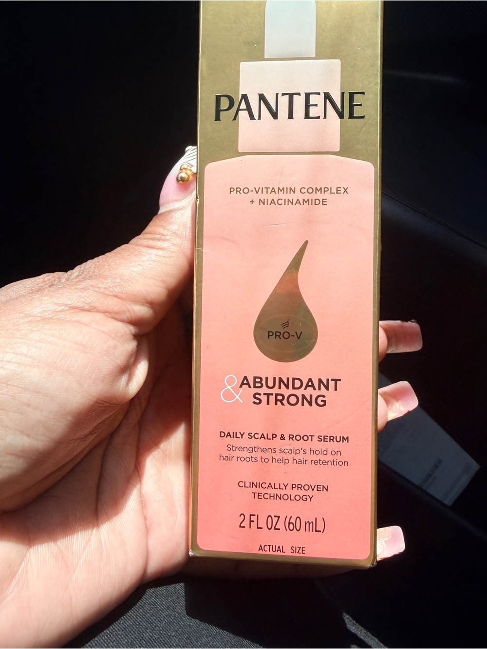 Abundant & Strong Daily Scalp & Root Serum — Pink